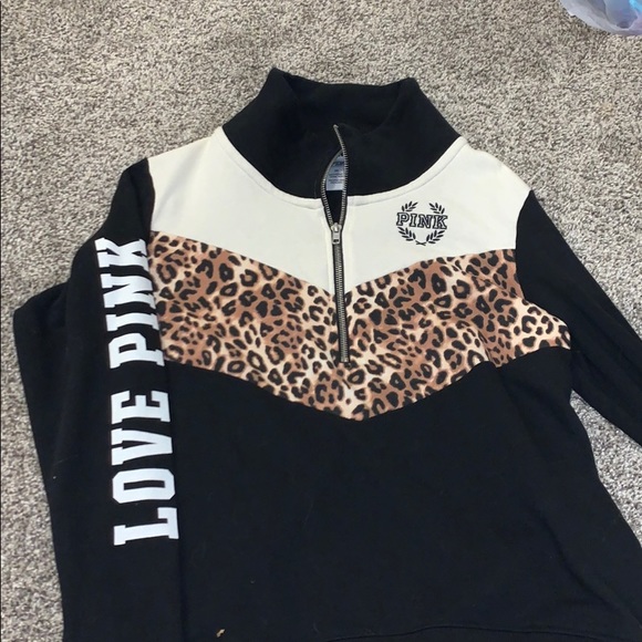 PINK Victoria's Secret Tops - PINK half zip